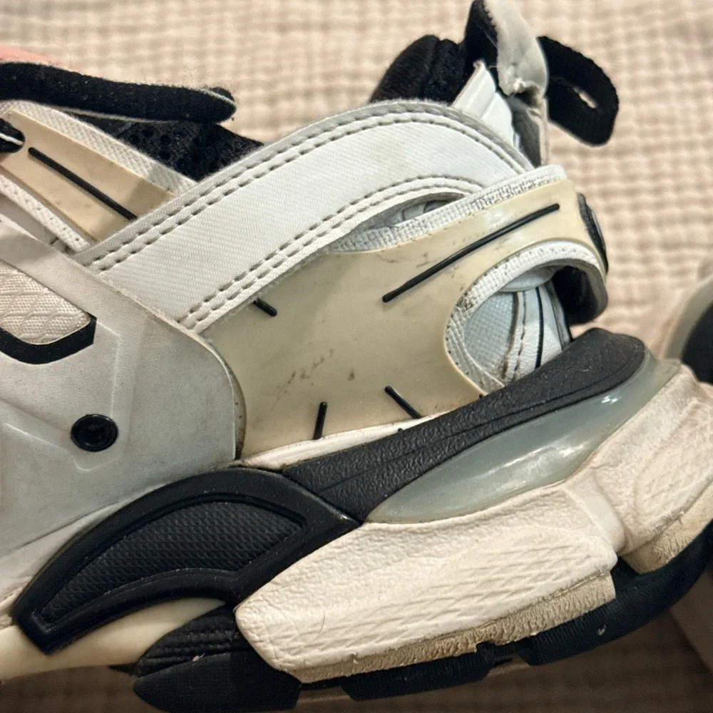 Balenciaga Tracks - chunky white and black track sneakers *read description* - Picture 6 of 13